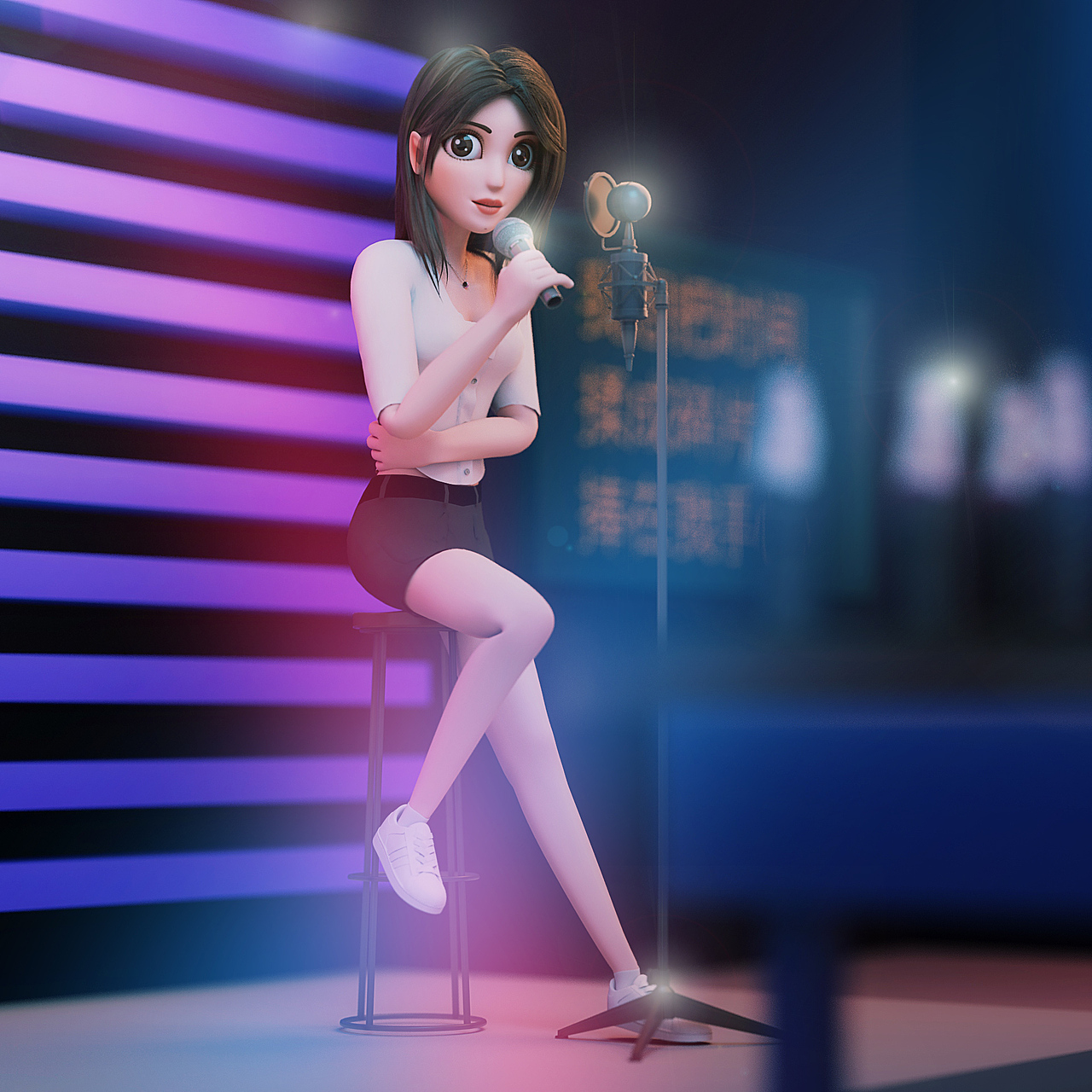 My girl（图ZMjcyMjQ1NzI4） - 人物/生物 - 站酷设计师skywear原创素材 - 站酷ZCOOL