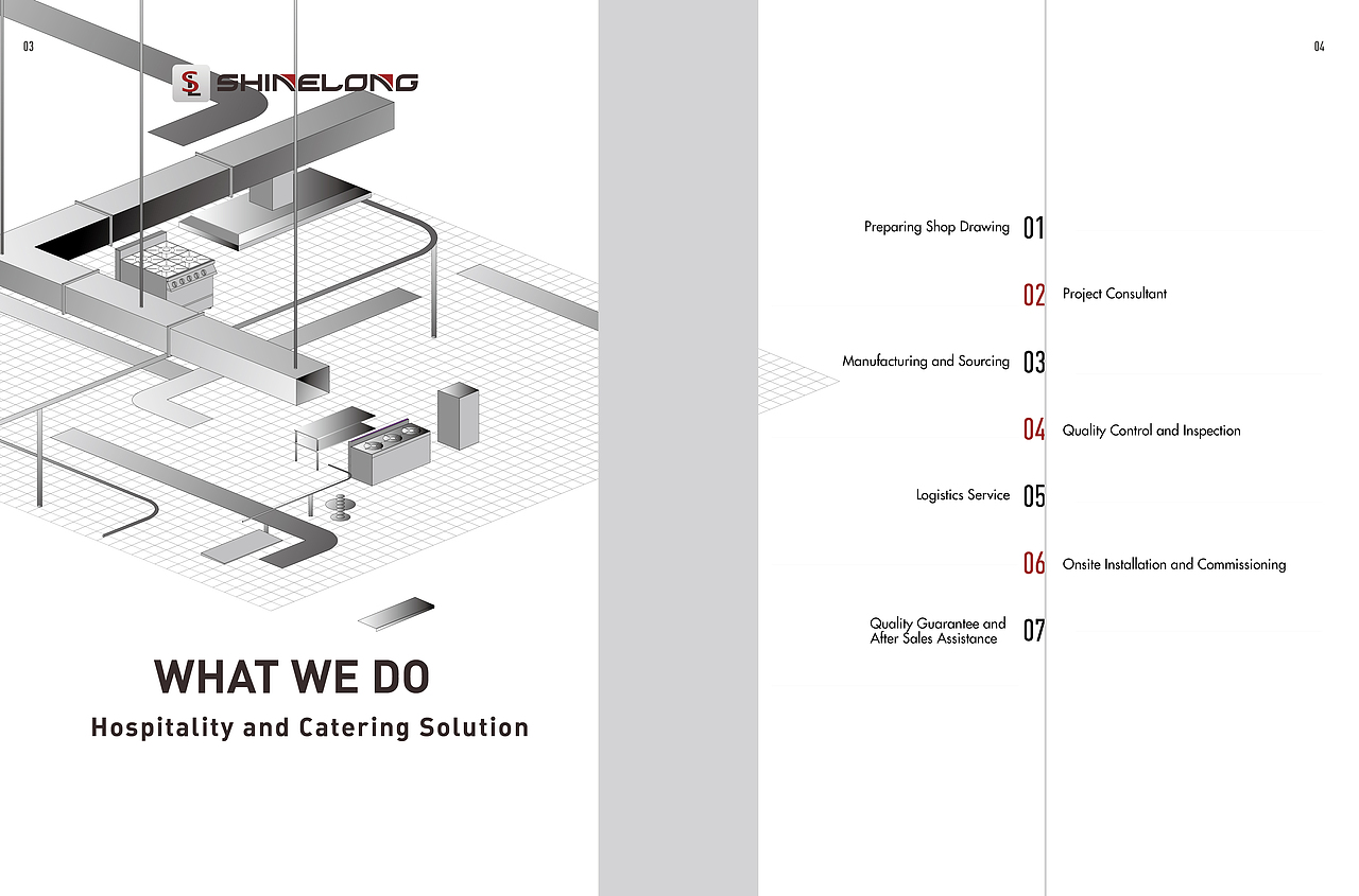 广州盛依隆厨房设备有限公司 Shinelong 宣传册（图ZMTU1ODQzNzAw） - 宣传物料 - 站酷设计师DYOBdesign原创素材 - 站酷ZCOOL