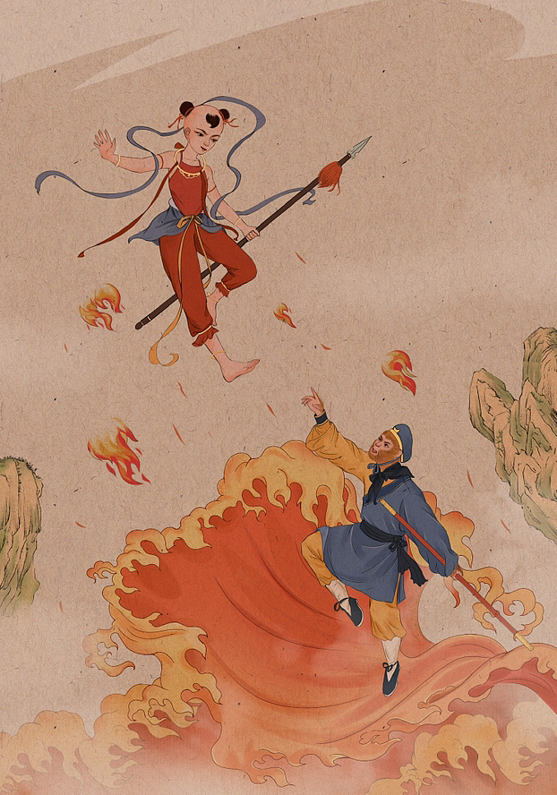 《西游记》部分（图ZMzQ4NDgxODky） - 创作习作 - 站酷设计师Dear舟游原创素材 - 站酷ZCOOL