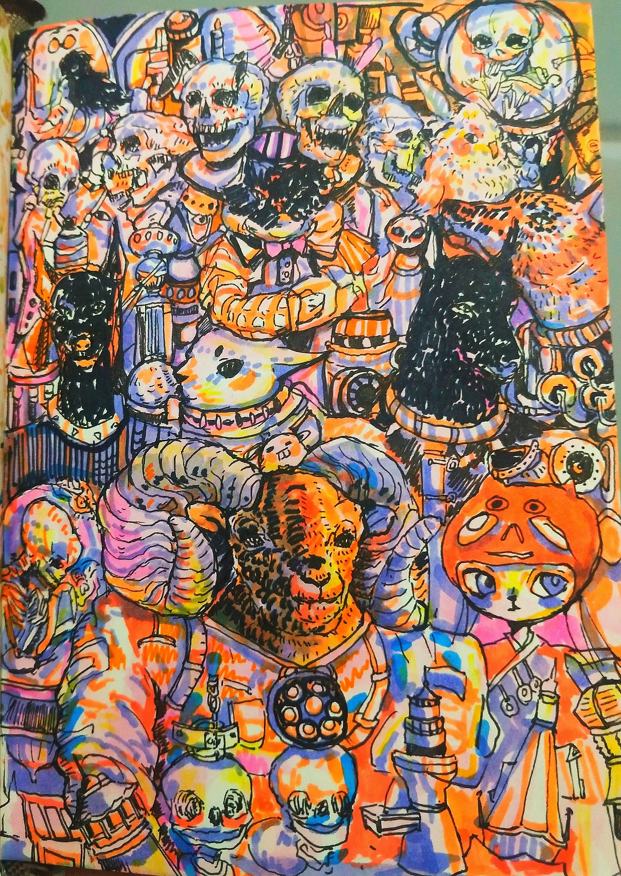 动物世界（图ZMjQ2NzI1Nzgw） - 新锐潮流插画 - 站酷设计师你单身原创素材 - 站酷ZCOOL