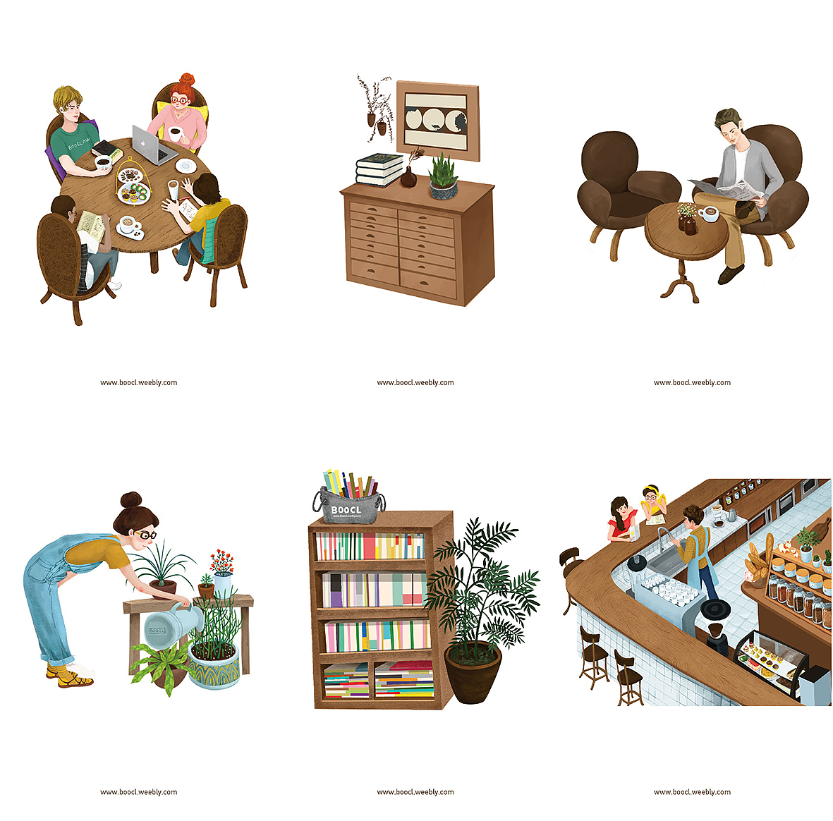 BOOCL書屋(插画设定)(图ZNjY5NTkzOTI=) - 概念设定 - 站酷设计师样oung原创素材 - 站酷ZCOOL