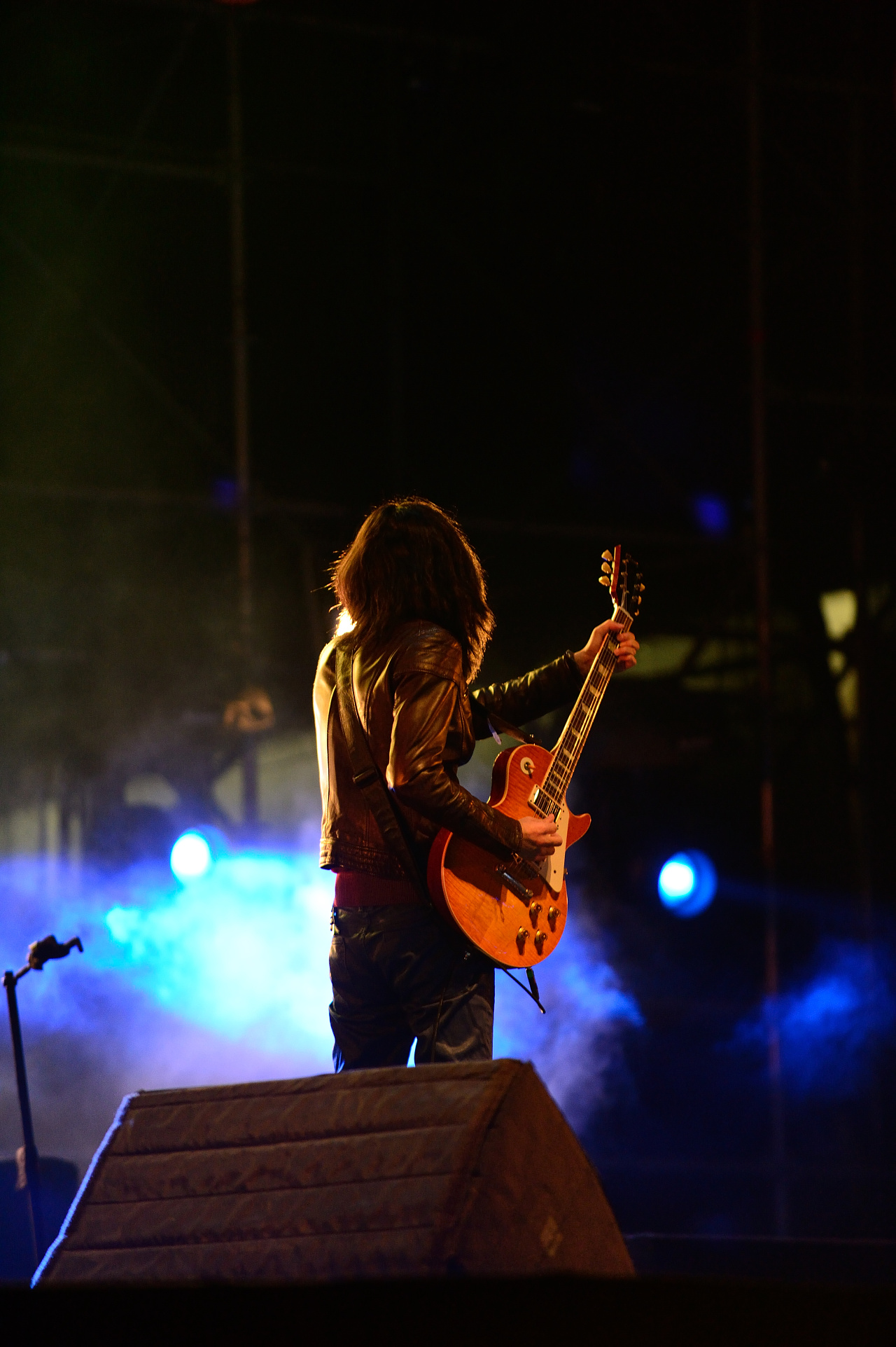 谢天笑 2017草莓音乐节 现场 舞台 摇滚君