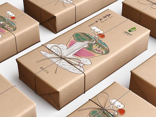 <一粒安米>/大米/农产品/食品包装设计/品牌设计/插画 