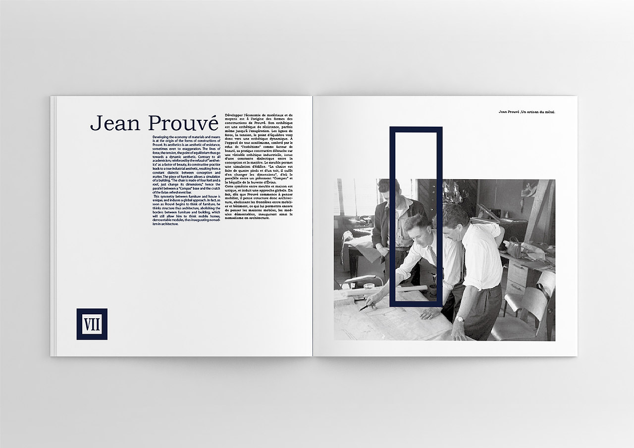 家具设计师Jean Prouve作品集排版设计（图ZMjEyNzUxMzY0） - 书籍/画册 - 站酷设计师NKMDesign原创素材 - 站酷ZCOOL