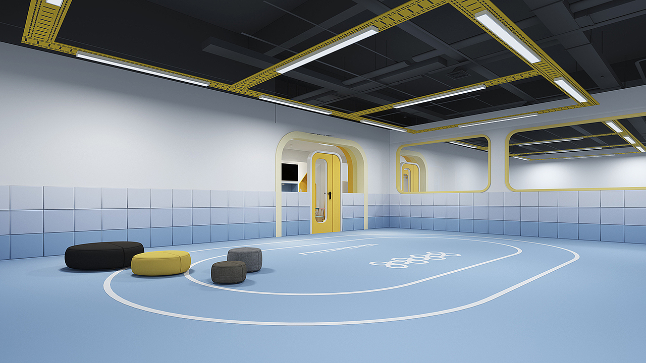 空间设计 | 教育 | 酷玩童年 体适能（图ZMjM3MTU2NzYw） - 商业空间设计 - 站酷设计师宫城Ginko原创素材 - 站酷ZCOOL