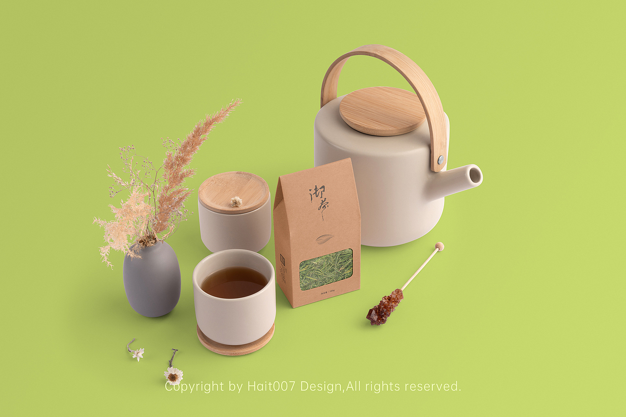 一杯人间甘露【御茶】之包装设计