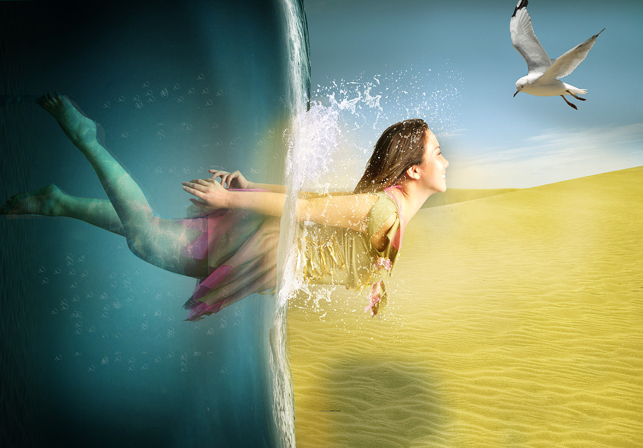 合成图制作(临摹他人)