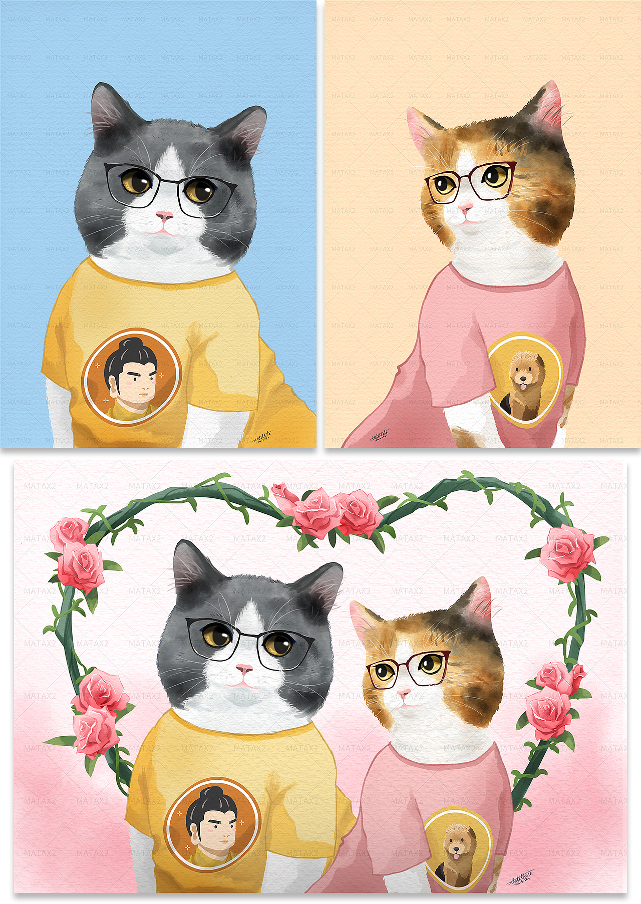 今年画的一些画