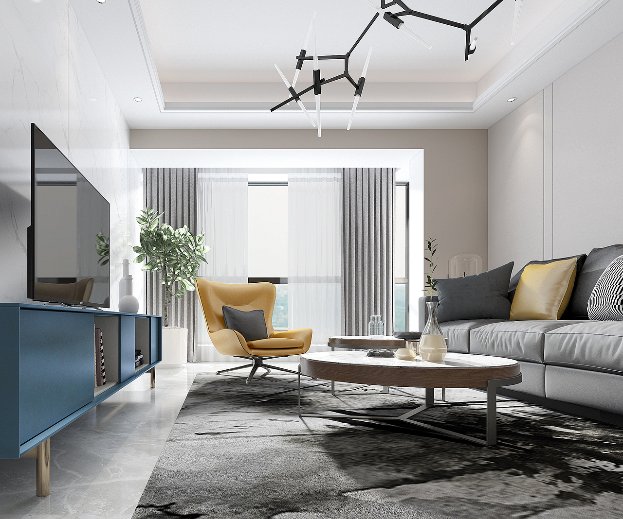 现代简约（图ZMTIwODA4Mjcy） - 家装设计 - 站酷设计师里享高端设计表现原创素材 - 站酷ZCOOL