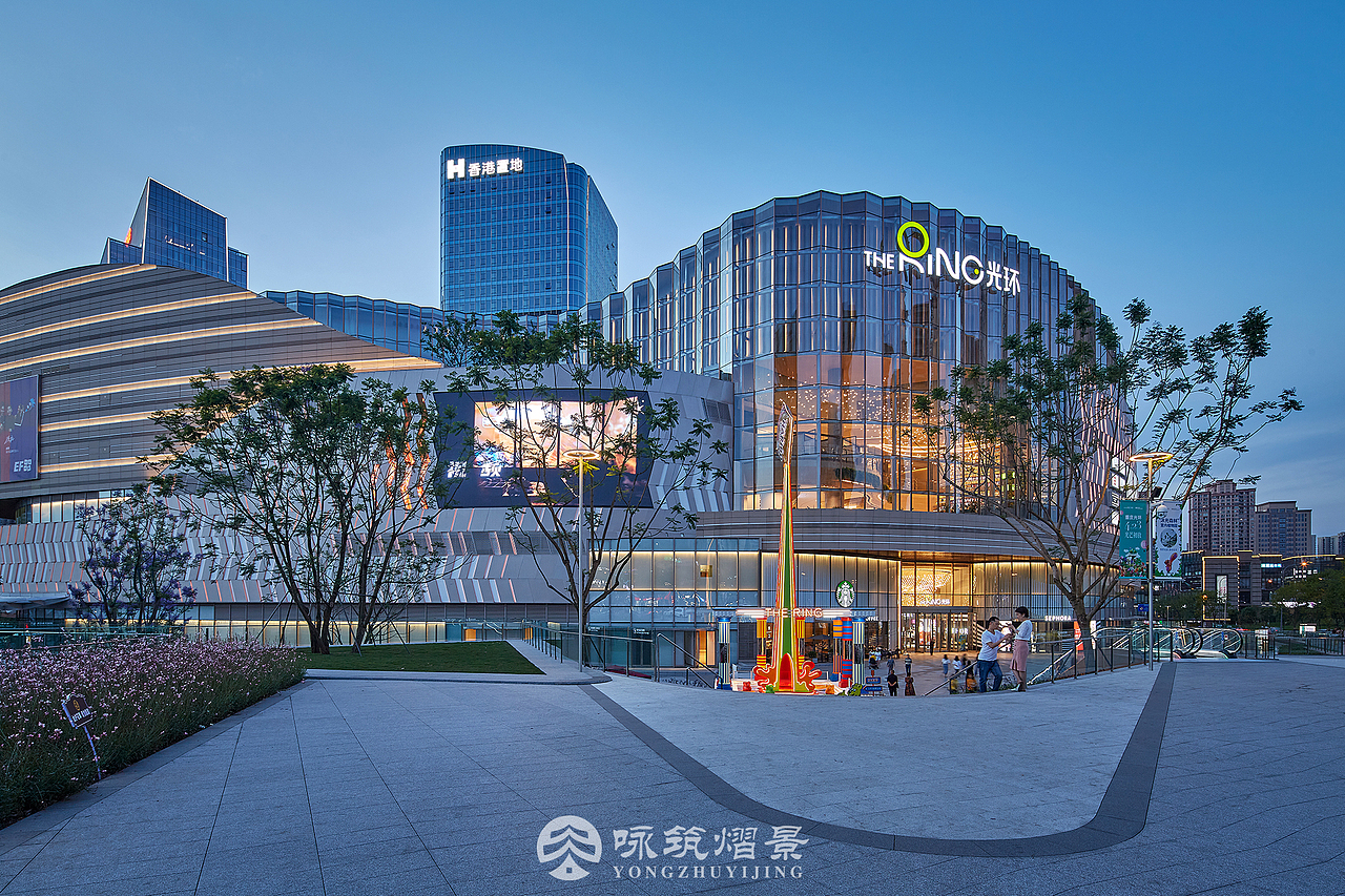 景观丨建筑丨重庆光环购物公园丨咏筑熠景|摄影|环境/建筑摄影|西门清