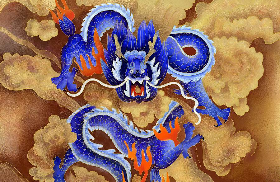 龙|涂鸦/潮流|插画|倔强不屈的喵喵汪 - 原创设计作品 - 站酷 (zcool)