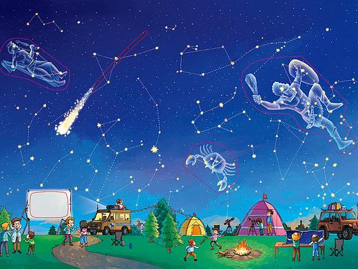 太空機(jī)關(guān)書（個(gè)人主頁-ZNTgzNDIwMTY=） - 兒童插畫 - 站酷設(shè)計(jì)師暮色漸藍(lán)123原創(chuàng)素材 - 站酷ZCOOL