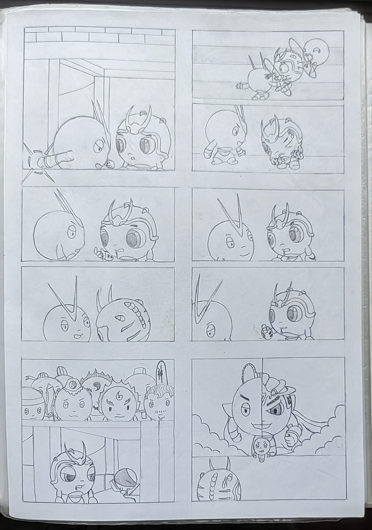 2007—2021（漫画/角色演变史）（图ZMjkyMjE5ODUy） - 短篇/格漫 - 站酷设计师怪袋原创素材 - 站酷ZCOOL