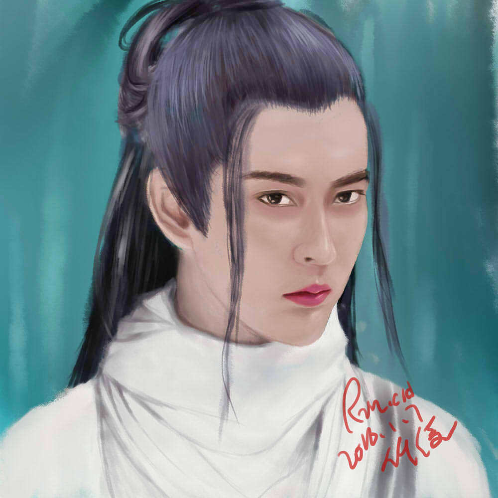 太子妃升職記-九王-繪畫習作（圖ZNDAxMzgxMzY=） - 創(chuàng)作習作 - 站酷設計師RIN_CH原創(chuàng)素材 - 站酷ZCOOL