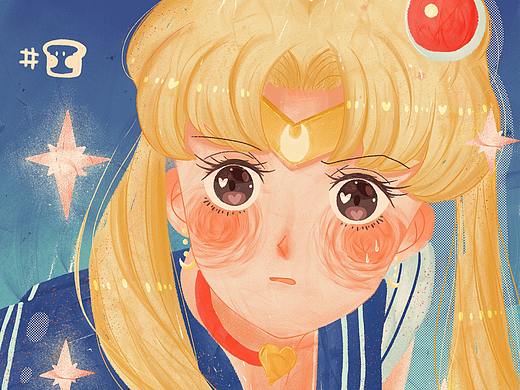 ?? 水兵月重繪 ??（個(gè)人主頁(yè)-ZNDQ4OTU0MDg=） - 藝術(shù)插畫(huà) - 站酷設(shè)計(jì)師犬犬不說(shuō)話(huà)原創(chuàng)素材 - 站酷ZCOOL