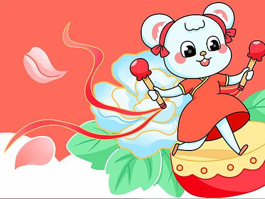 12生肖插画