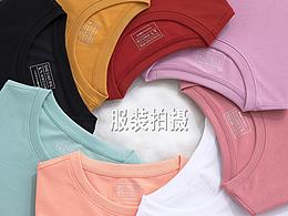 服装类短袖拍摄