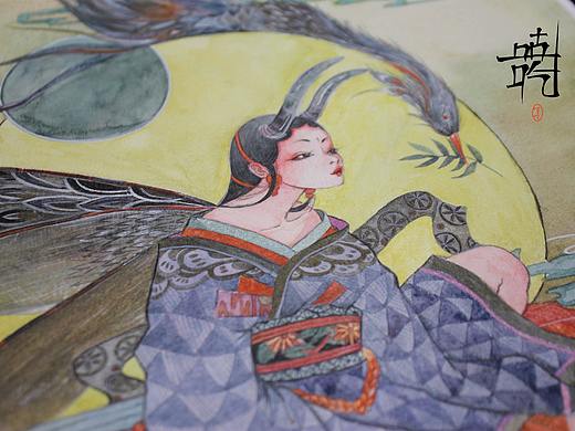 衔草结缘（个人主页-ZMjU1MzY4OTI=） - 艺术插画 - 站酷设计师咕吃和YOUYOU原创素材 - 站酷ZCOOL