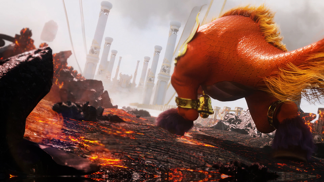 大话西游手游巅峰赛年兽cg