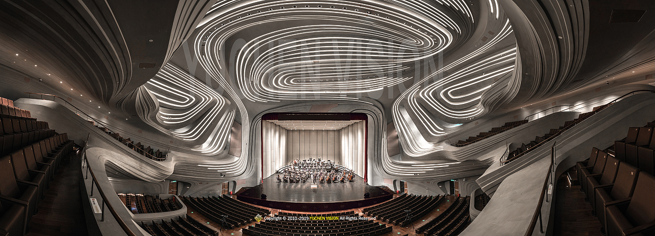 羽尘建筑摄影丨梅溪湖剧院舞台