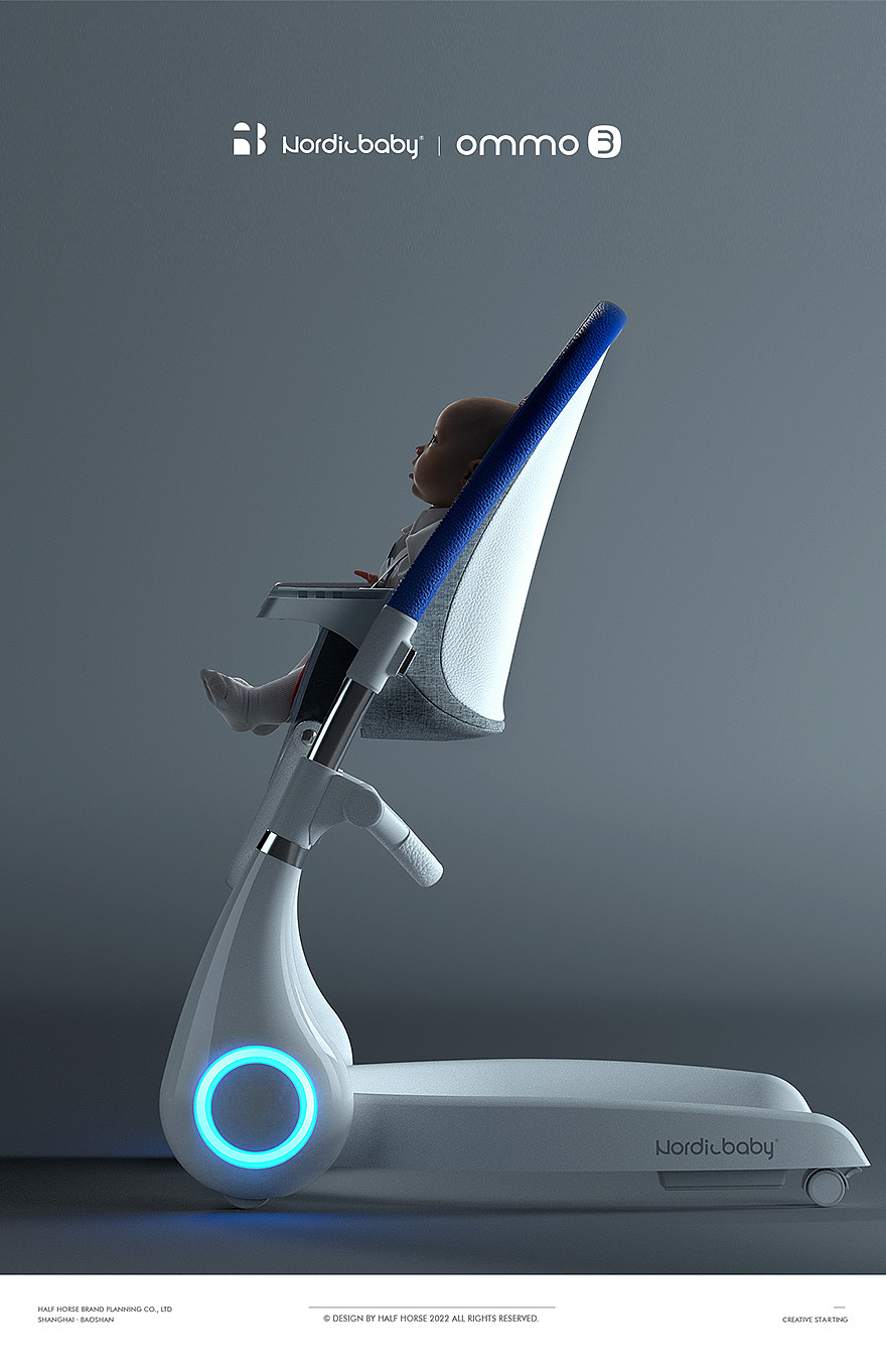 半马 X Nordicbaby 母婴摄影宝宝餐椅视觉包装案例（图ZMjkxMDg3NTYw） - 产品 - 站酷设计师半马CMF实验室原创素材 - 站酷ZCOOL