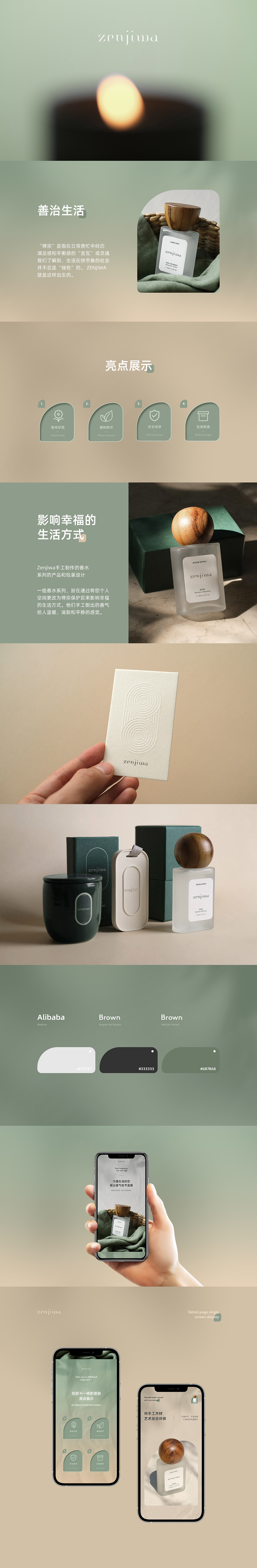 香水/美妆护肤品详情页x2