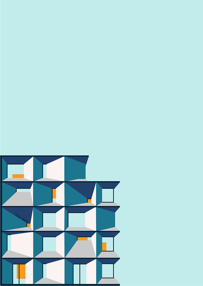 建筑立面插画练习