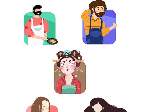 小人物（個人主頁-ZNDgyNDU5Njg=） - 創(chuàng)作習作 - 站酷設計師橘燏橘原創(chuàng)素材 - 站酷ZCOOL