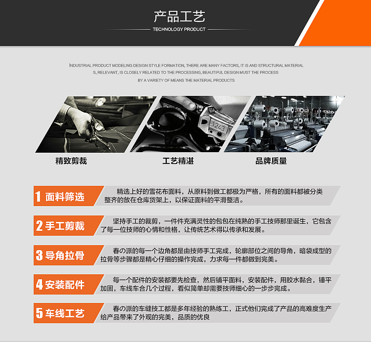 商务双肩包详情