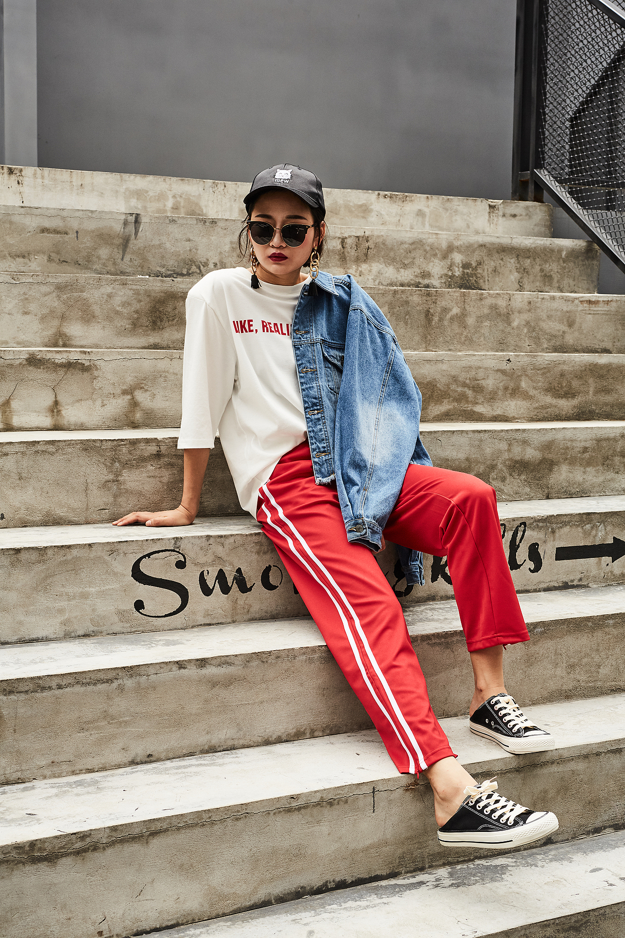 帅气街头风女装