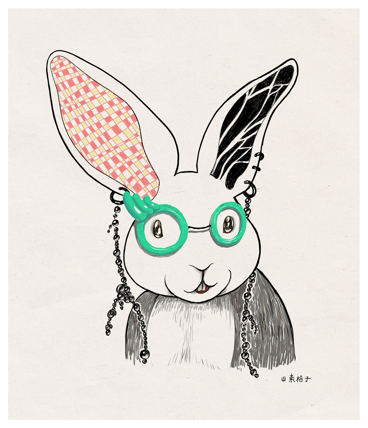 一只胖兔子的私生活 - 高清图片，堆糖，美图壁纸兴趣社区