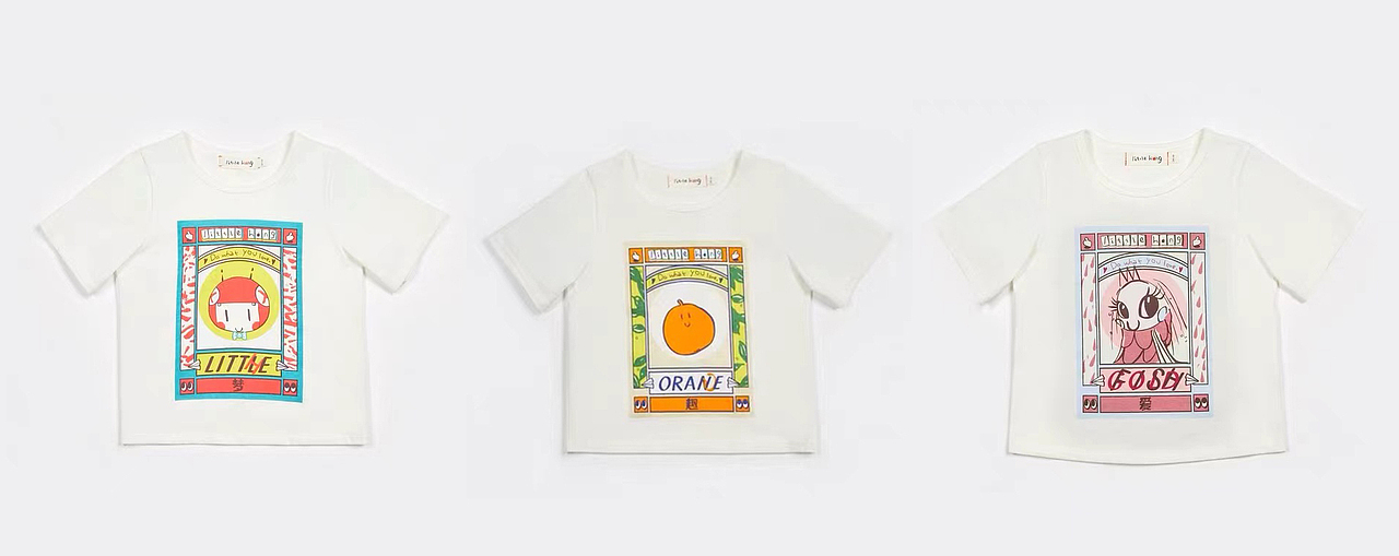 花型设计graphic design-已上市-复古海报风ip插画设计