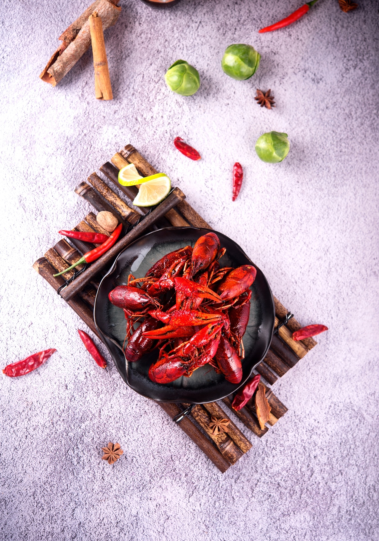 麻辣小龙虾 美食拍摄