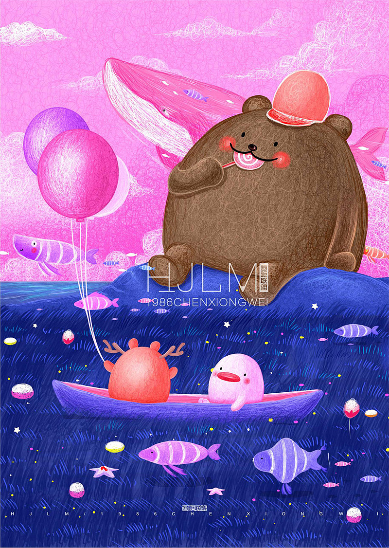 【STOY DUCK】插画合集（图ZMjc2ODEzNTky） - 儿童插画 - 站酷设计师画距联盟HJLM原创素材 - 站酷ZCOOL