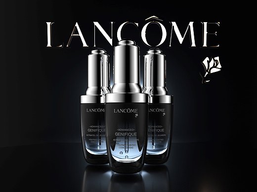 天天louisvade3104小黑瓶精华液(产品建模渲染)修图师罗勇1438欧莱雅