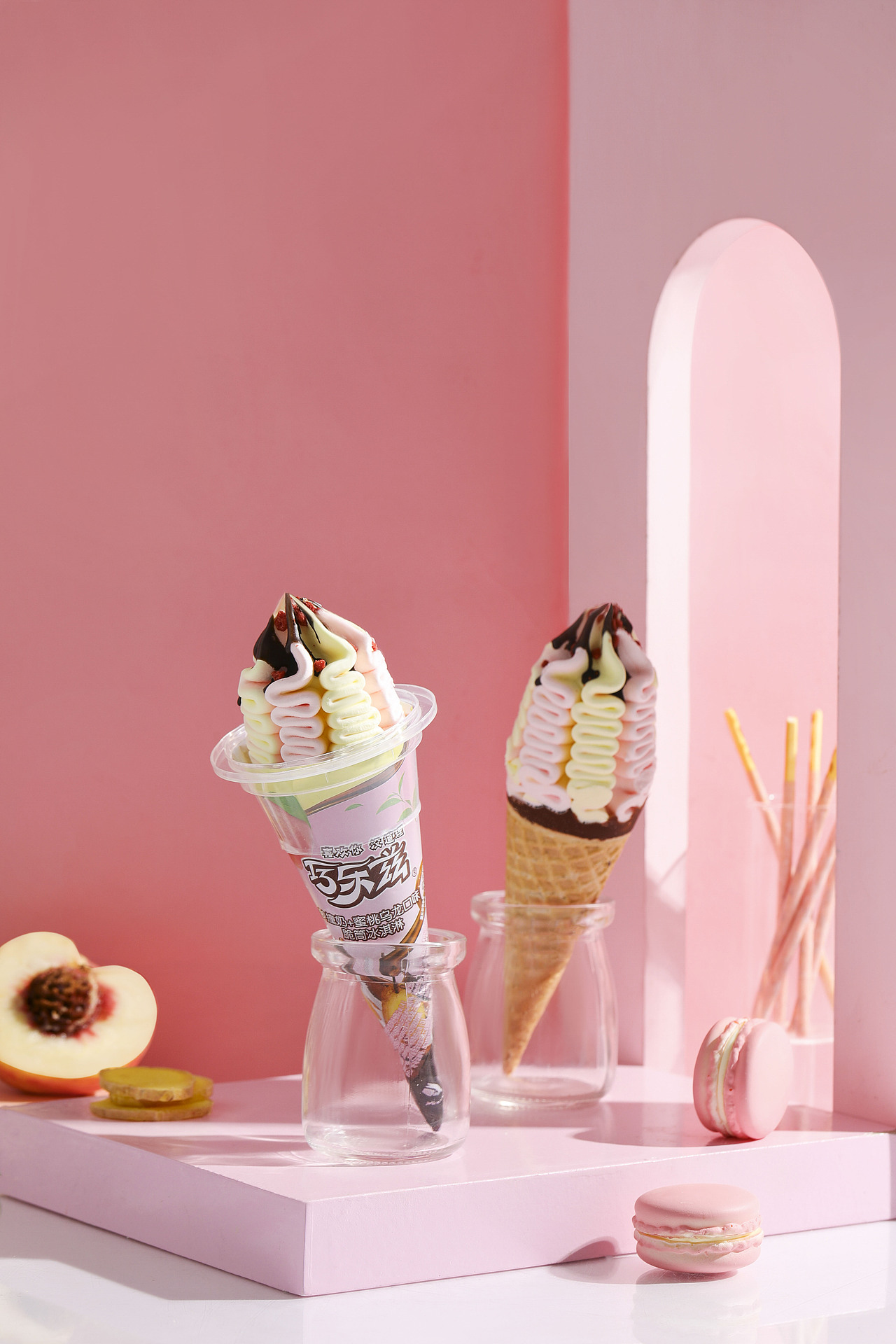 2021伊利新品巧乐兹冰激凌雪糕拍摄