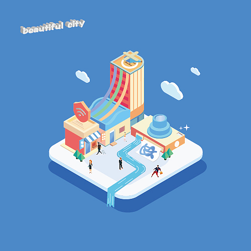beautiful city（图ZMjY1MTU0MTU2） - 其他 - 站酷设计师我的命是床给的原创素材 - 站酷ZCOOL