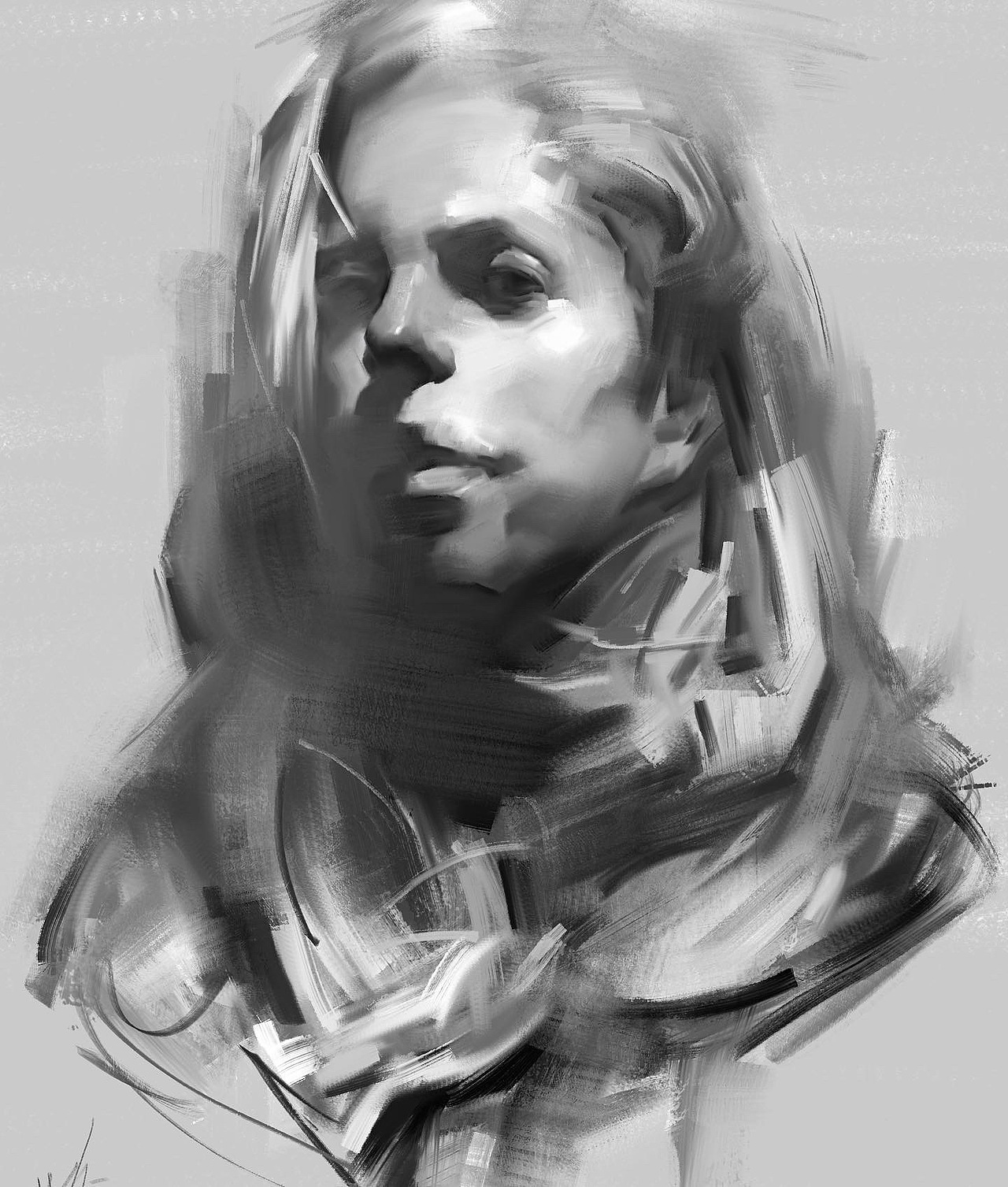 素描肖像练习（图ZMzA3NjcxNTUy） - 绘画 - 站酷设计师T_的cha原创素材 - 站酷ZCOOL