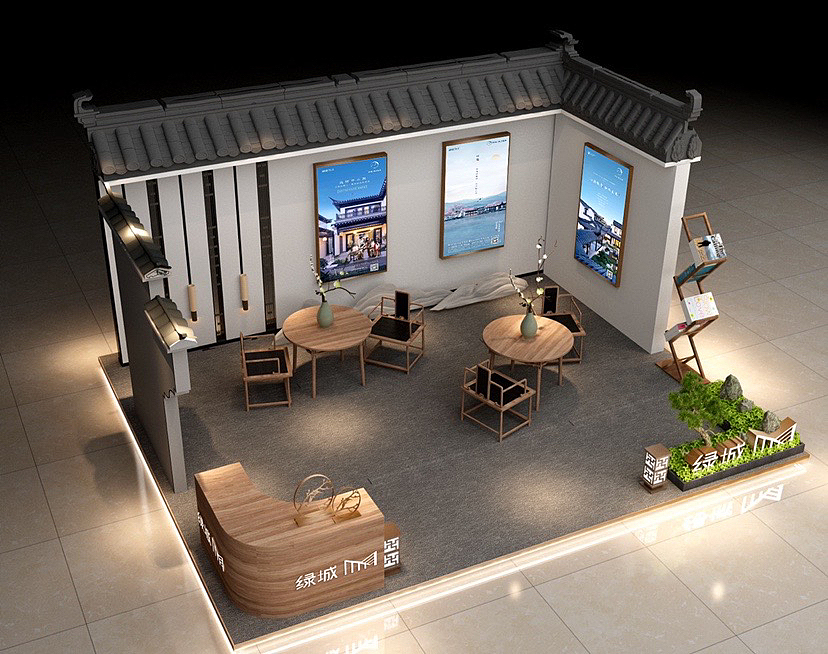 门头及展厅设计（图ZMzEzMzk0ODcy） - 其他三维 - 站酷设计师手绘设计师小璐子原创素材 - 站酷ZCOOL