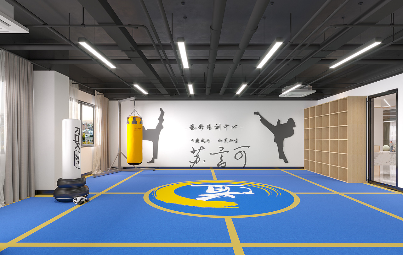 舞蹈室（图ZMjYyMDkwNDQw） - 商业空间设计 - 站酷设计师苏言可原创素材 - 站酷ZCOOL