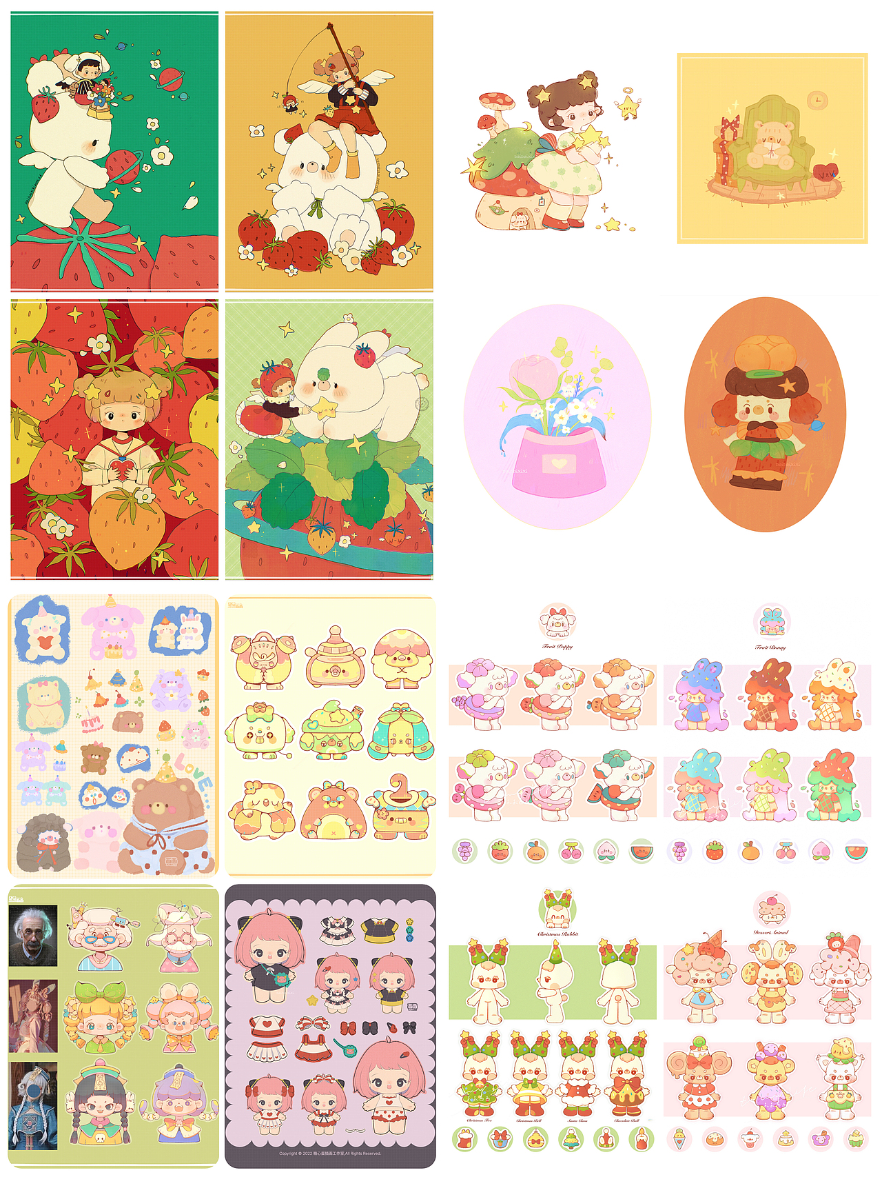 2022年度绘画总结