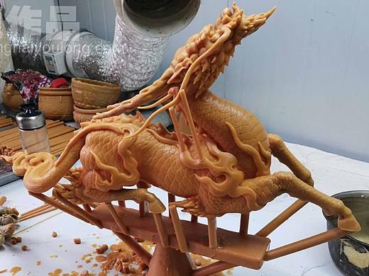 由龙款铜雕麒麟制作流程揭秘