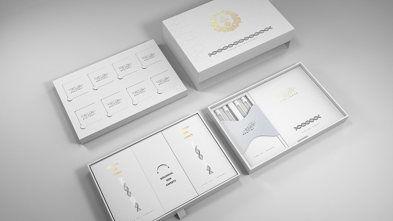 医美护肤品套盒包装设计（图ZMTg1OTcxMTI0） - 产品 - 站酷设计师Lukeybad原创素材 - 站酷ZCOOL