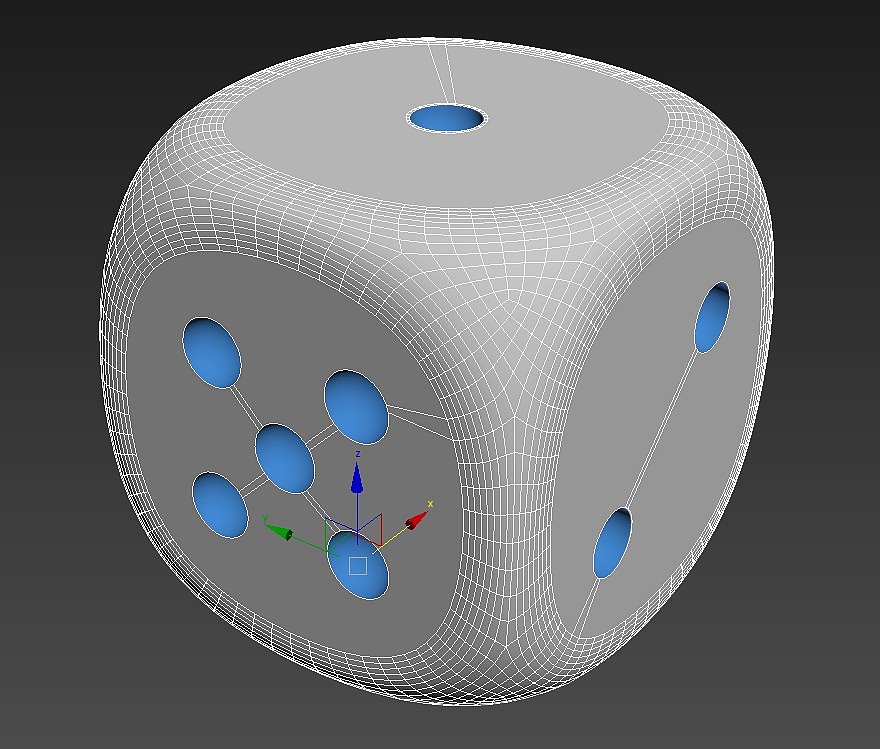 3dmax33日常骰子练习