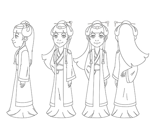 动画角色设计（图ZOTUyOTc2NTI=） - 其他动漫 - 站酷设计师vivien_hu原创素材 - 站酷ZCOOL