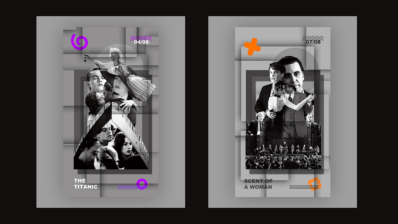 电影海报创意交互设计