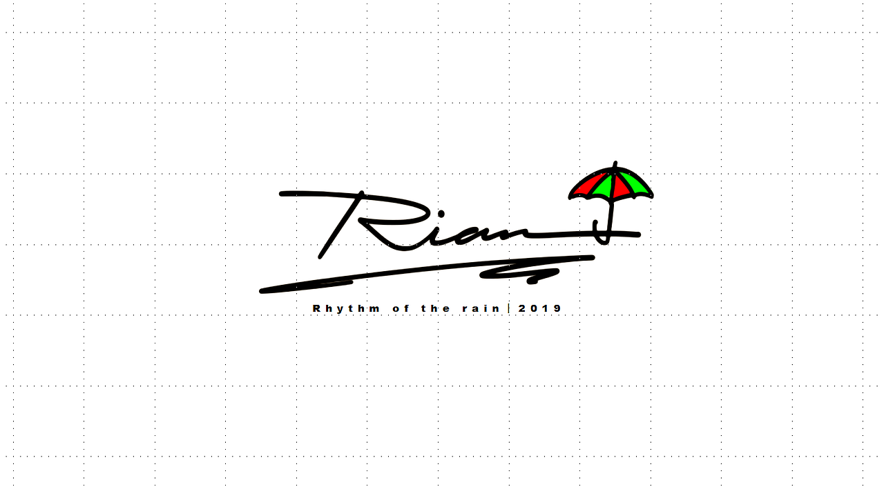英文签名设计丨英文手写标志丨signature logo design