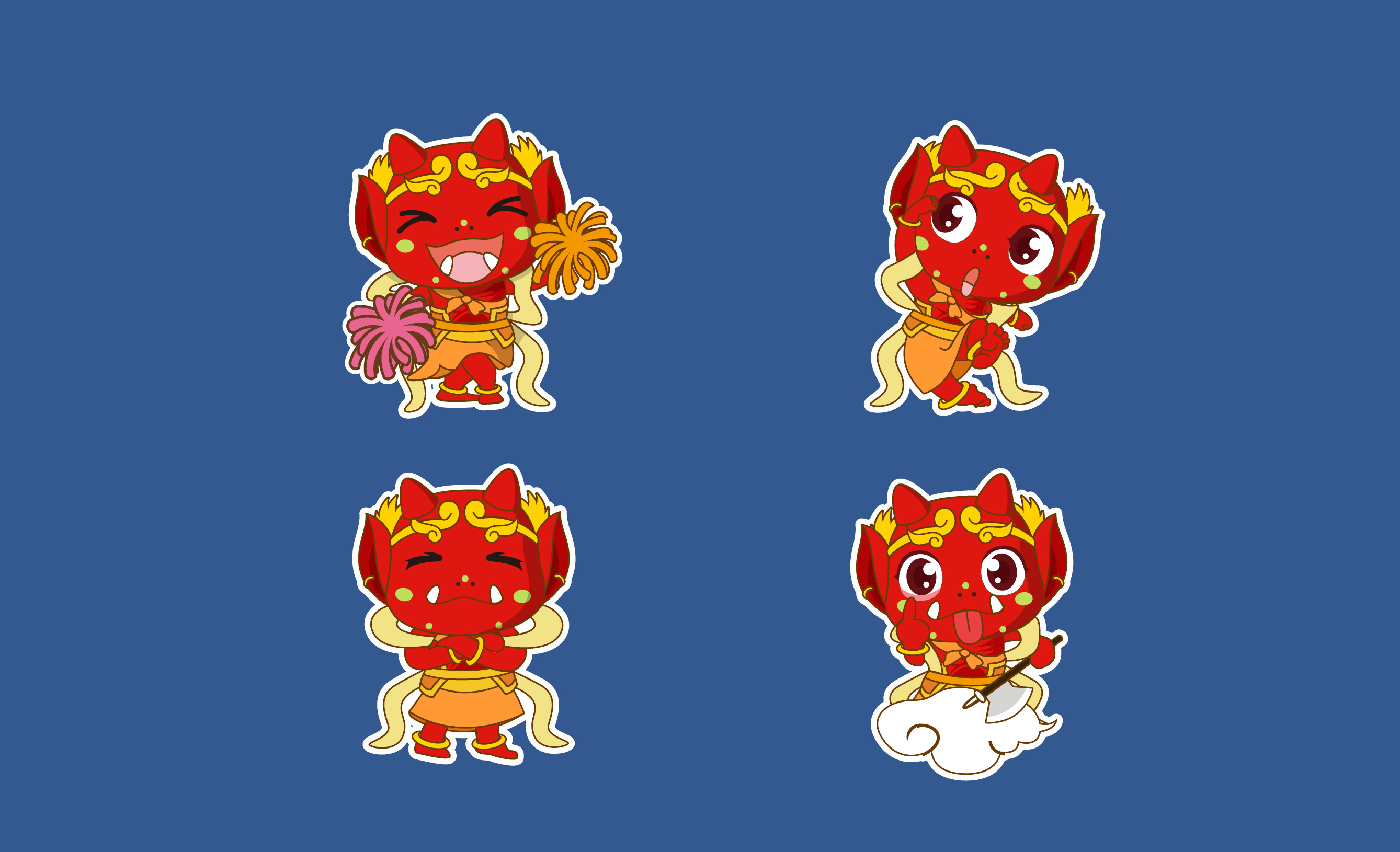 妈祖卡通形象设计