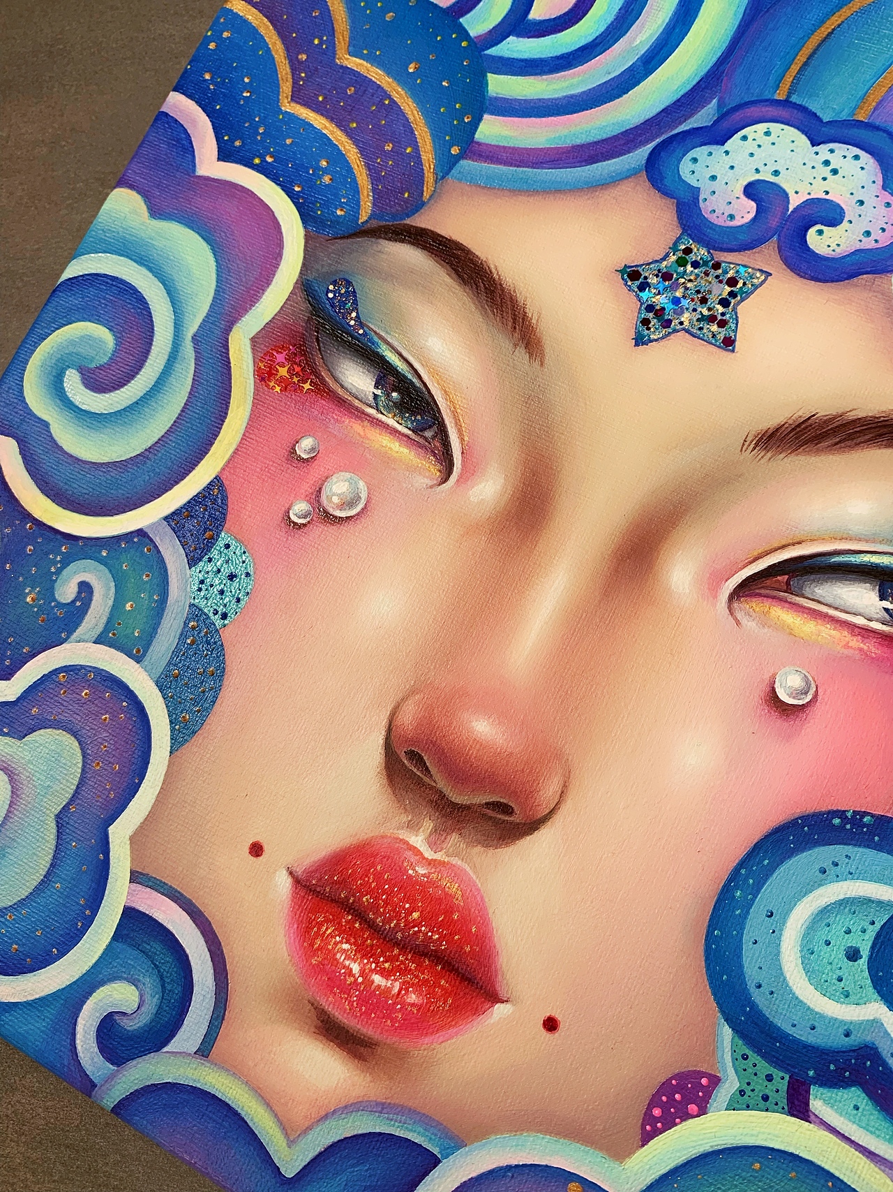 你是天空中最闪亮的🌟