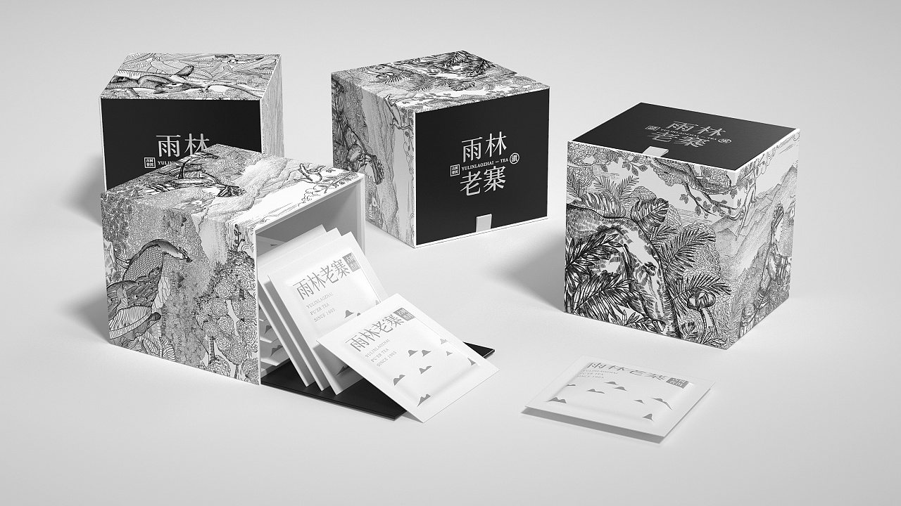 雨林老寨普洱茶包装